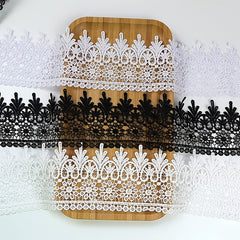 3 Yards Inelastic Lace Trim for DIY Sewing Craft