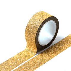 3 Rolls 5M Glitter Tape Sticker Paper Adhesive Tape Label Craft