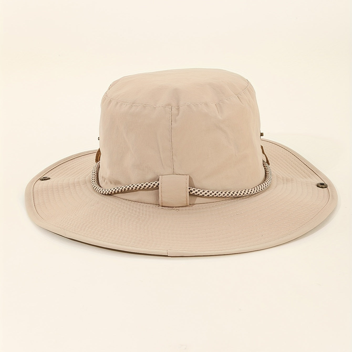 Western Sun Hat Beige Boonie Hat Unisex UV Protection