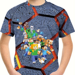 Kids Adventure Graphic Tees Top