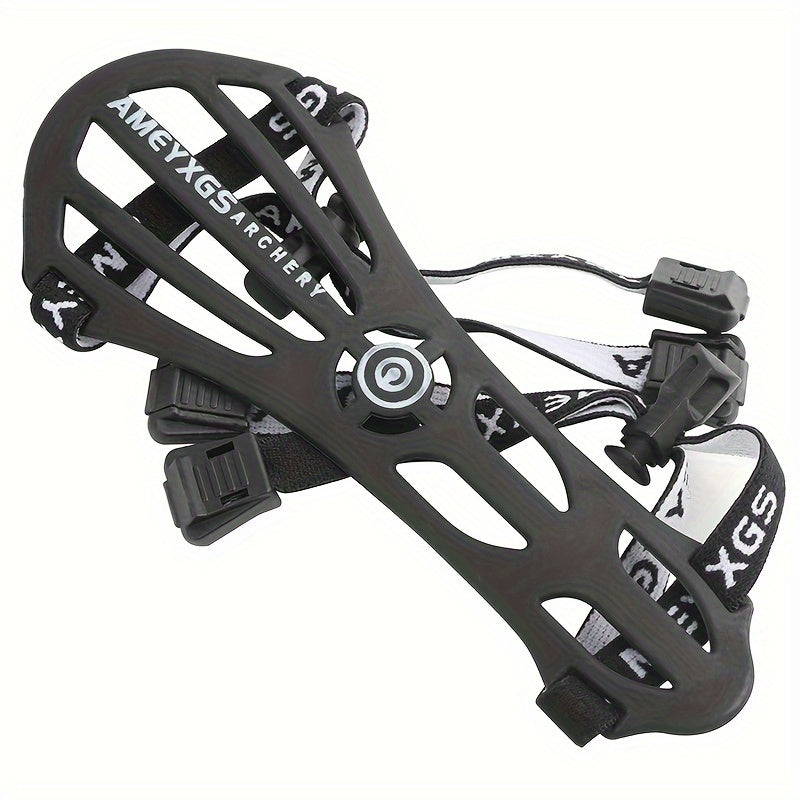Adjustable Archery Arm Guard with 2 Straps