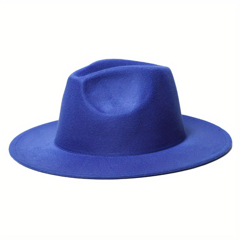 Y2K British Cowboy Hat Lightweight Sun Jazz Fedora Cap