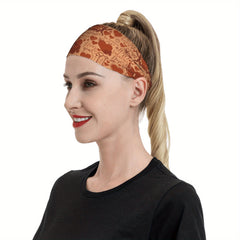 Vintage Breathable Headband for Sports & Casual Wear
