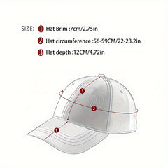Vintage Dad Hat Printed Baseball Cap for Men and Women
