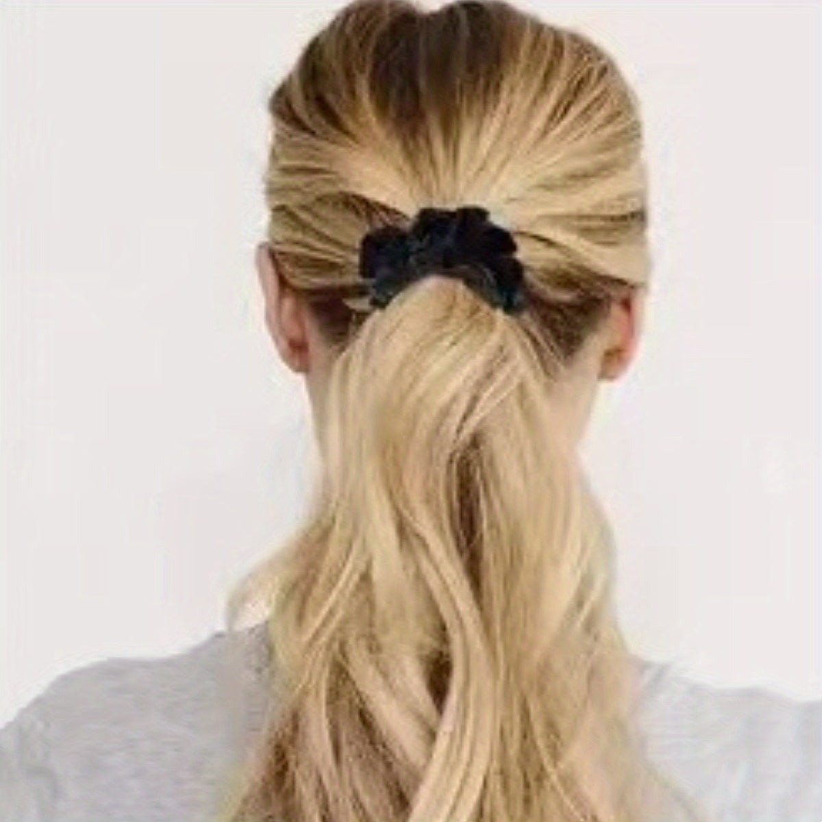 12pcs Velvet Scrunchies Hair Tie Elastic Ponytail Holder Hair Ring