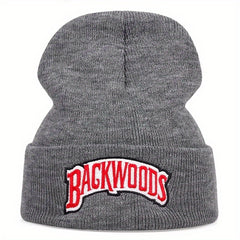 Hip hop Style Knitted Hat With Embroidery for Men