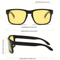 Men's Polarized UV Protection Sports Sunglasses for Cycling Travel