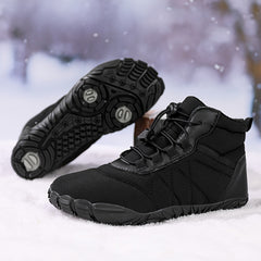 Women's Lace-up Snow Boots with Fleece Lining, Non-slip, Lightweight
