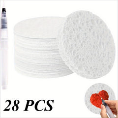 28pcs Foam Texture Painting Paper
