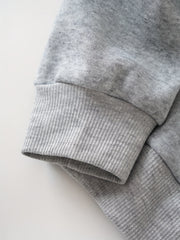 Letter Print Pullover Sports Sweatshirt for Women