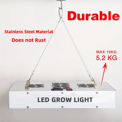 Stainless Steel Plant Hanger for LED Grow Light