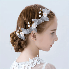 Artificial Flowers Hair Accessories Princess Decorative Head Jewelry