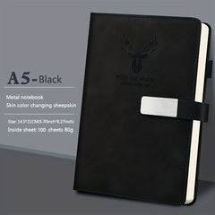 A5 Extra Thick Notebook for Business - Large Daily Journal Notepad