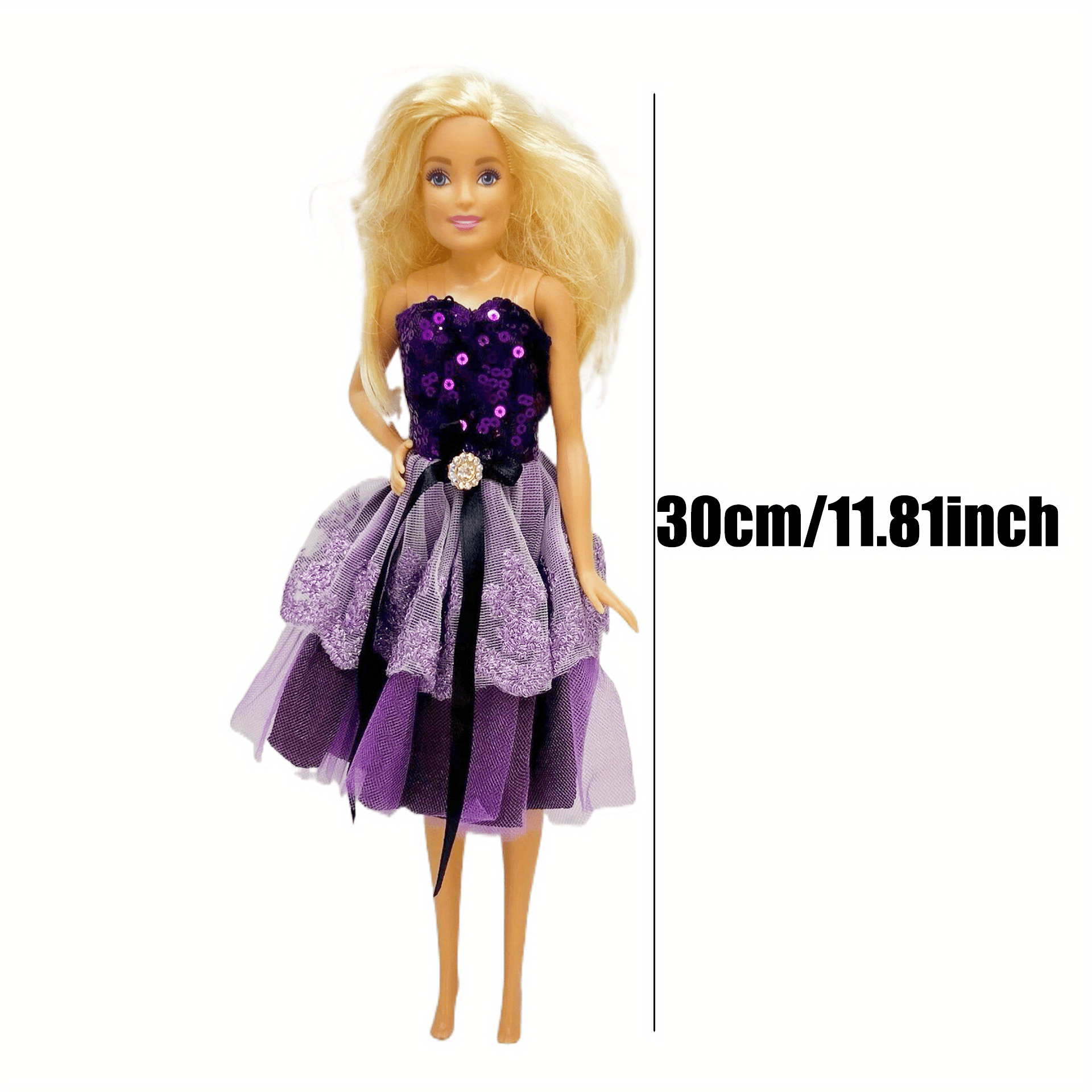 Princess Wedding Doll Evening Dress - High End Mesh Dresses
