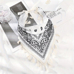 Bohemian Style Triangle Scarf Vintage Women Headband Hair Accessories