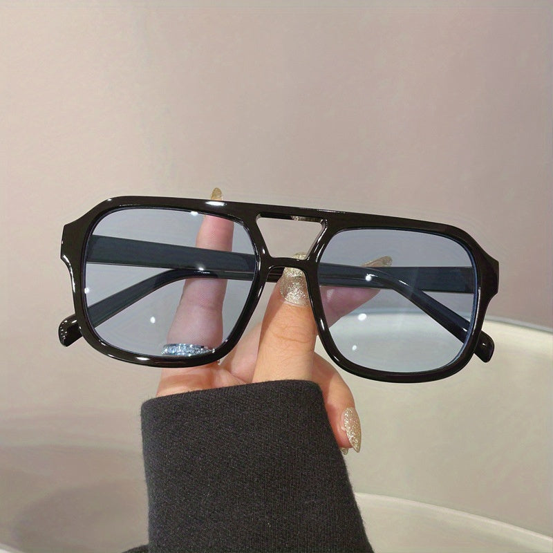 Oversized Square Sunglasses UV Protection