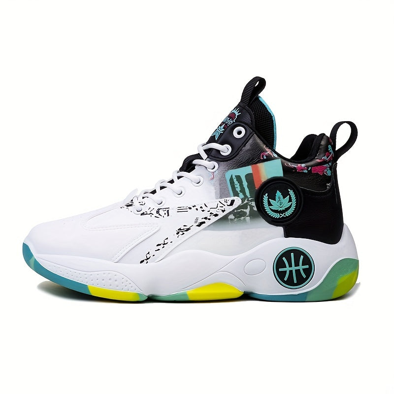 Men's Shock Absorbing Basketball Shoes Non Slip Athletic Shoes
