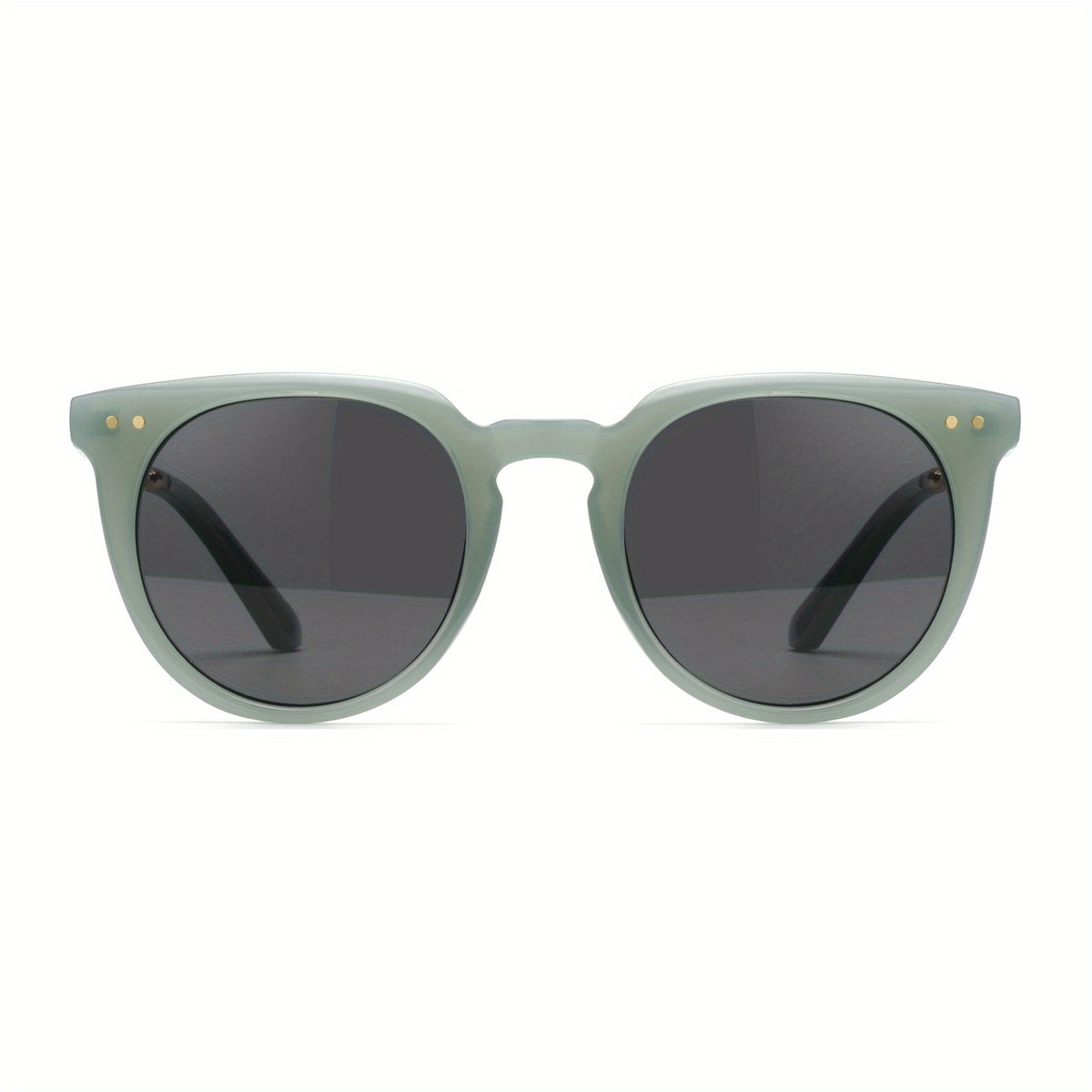 Retro Round Frame Men's Polarized Sunglasses UV Protection Sports Sunglasses
