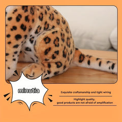 Leopard Plush Toy Soft Polyester Multicolor Perfect Home Decor Birthdays