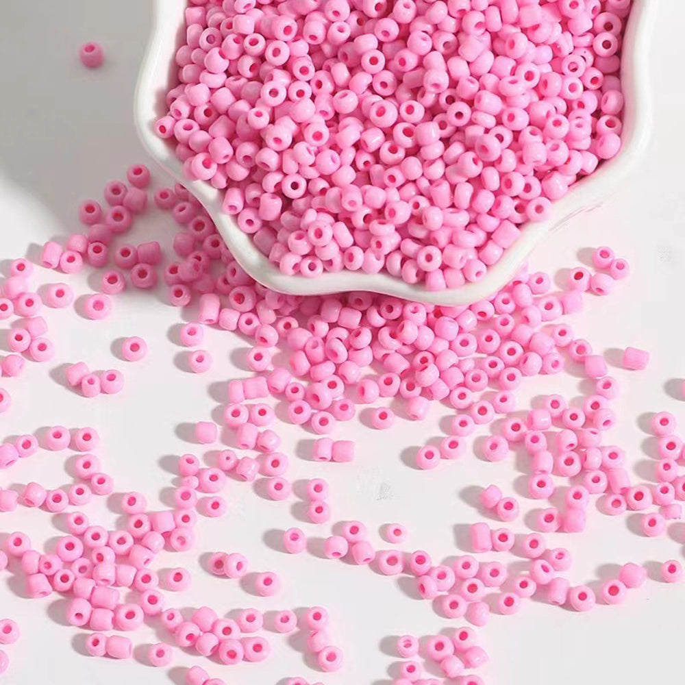 500pcs Colorful Glass Pearl Bead Jewelry Accessory