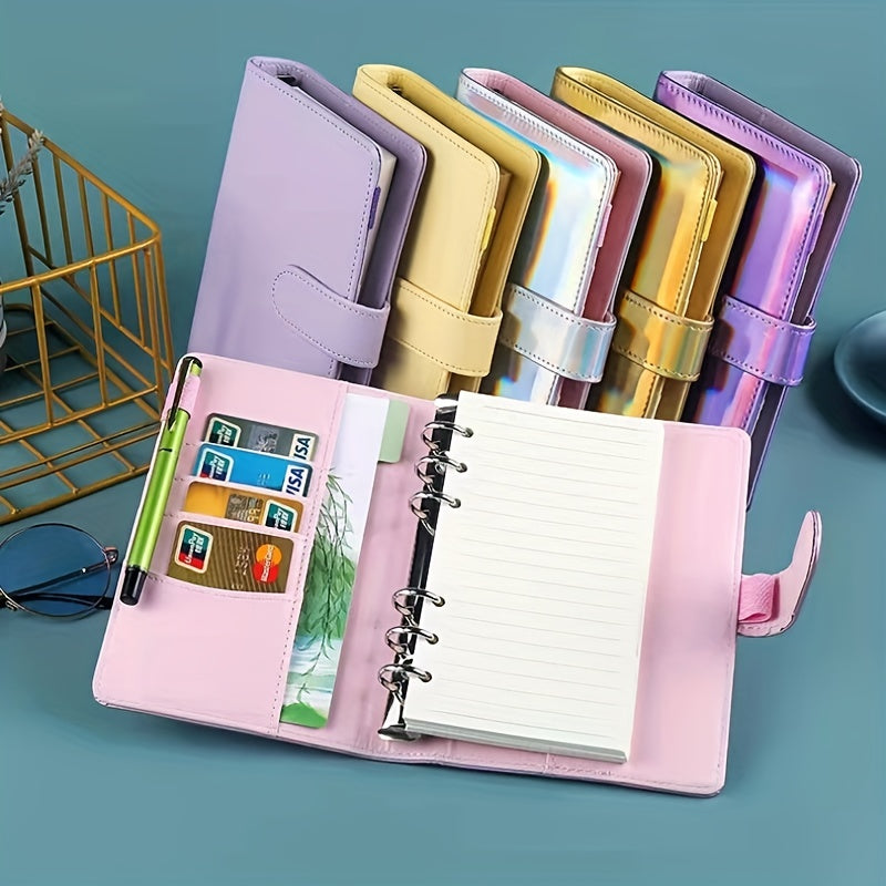 A5 Binder Planner Loose Leaf Personal Planner Binder with Card Pocket