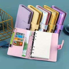 A5 Binder Planner Loose Leaf Personal Planner Binder with Card Pocket