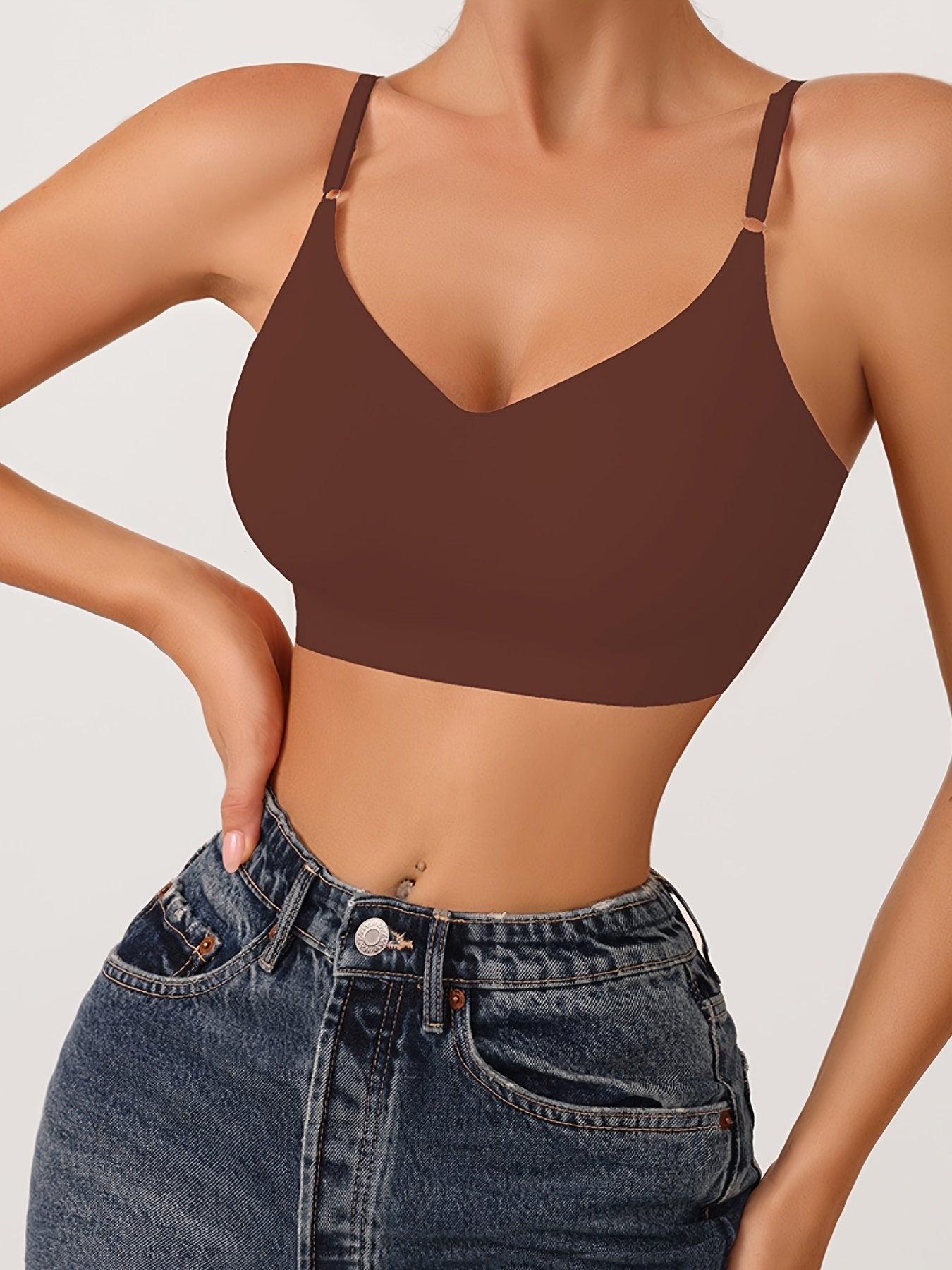 Wireless Sports Bra Comfortable Seamless Bra Women's Lingerie