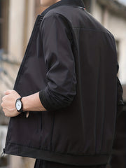 Men's Lightweight Zip Up Windbreaker Jacket