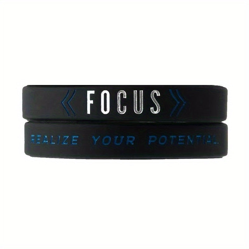 Motivational Silicone Bracelet Inspirational Quotes Wristband