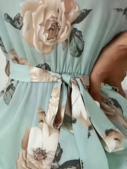 Floral Print Romper Jumpsuit Women's Clothing