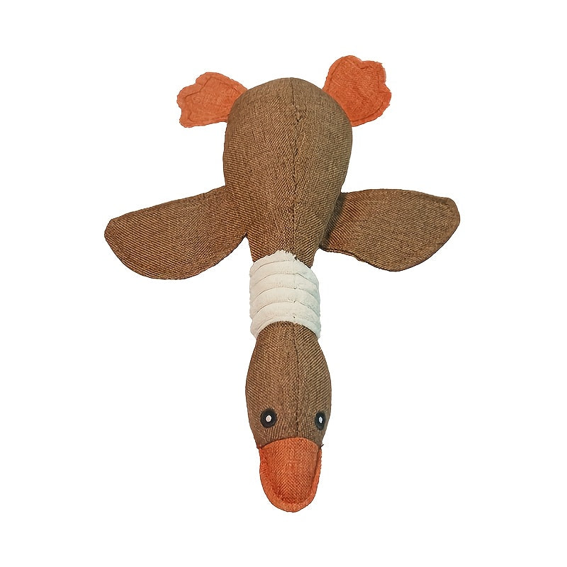 Plush Squeaky Pet Chew Toy for Dogs & Cats