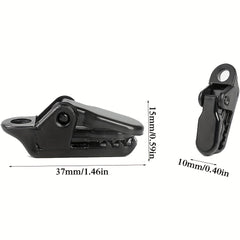 10pcs Mini Tarp Clips Heavy Duty Lock Grip for Tent Awning Clamp