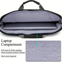 Multifunctional 62cm Crossbody Laptop Bag Briefcase for Notebook Tablet