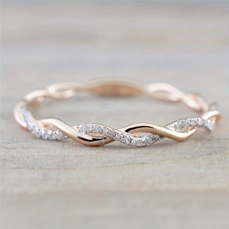 Artificial Diamond Encrusted Ring, Men's Jewelry