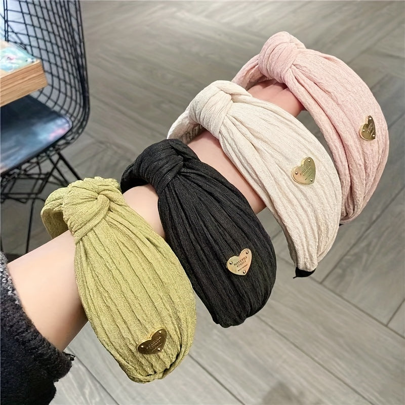 Knotted Headband Women's Headband Wide Hair Band Hair Accessory