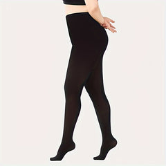 Plush Lined High Waist Thermal Leggings Women's Stockings