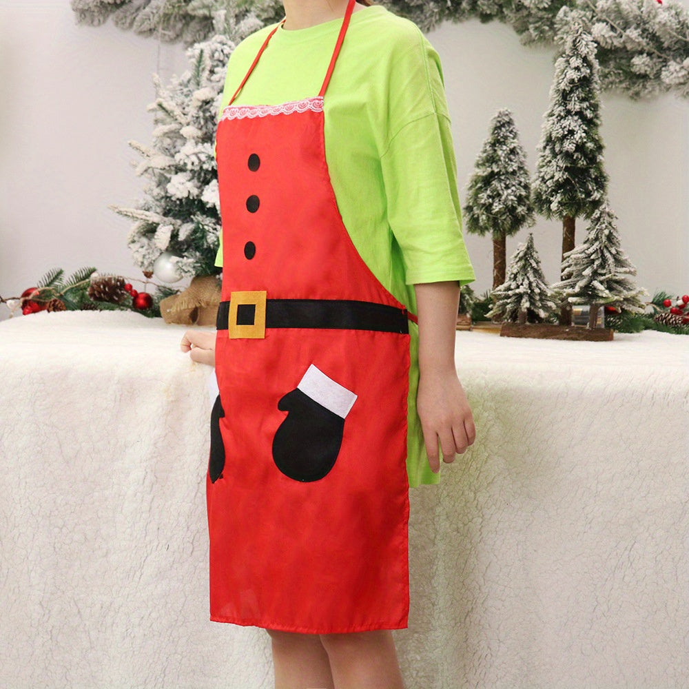 Snowman Christmas Apron Dust and Stain Resistant