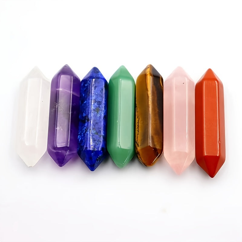 Healing Crystals Wands & Tower Chakra Stones Set