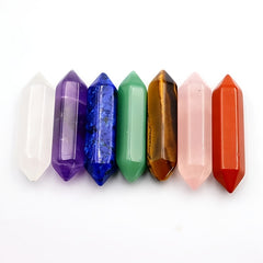 Healing Crystals Wands & Tower Chakra Stones Set
