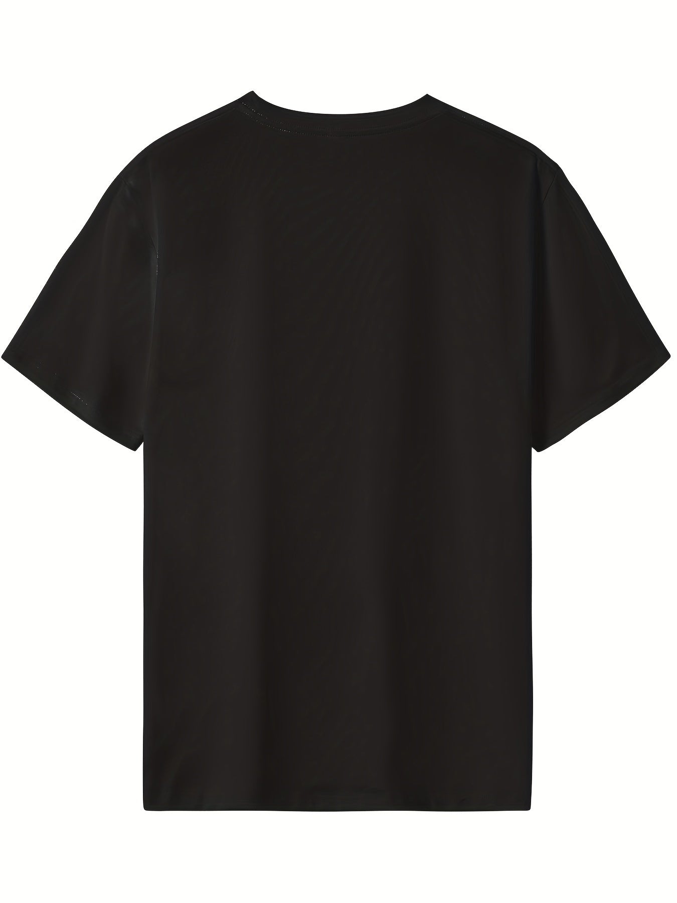 Skateboard Print Men's Graphic Crew Neck T shirt Casual Comfy Tees