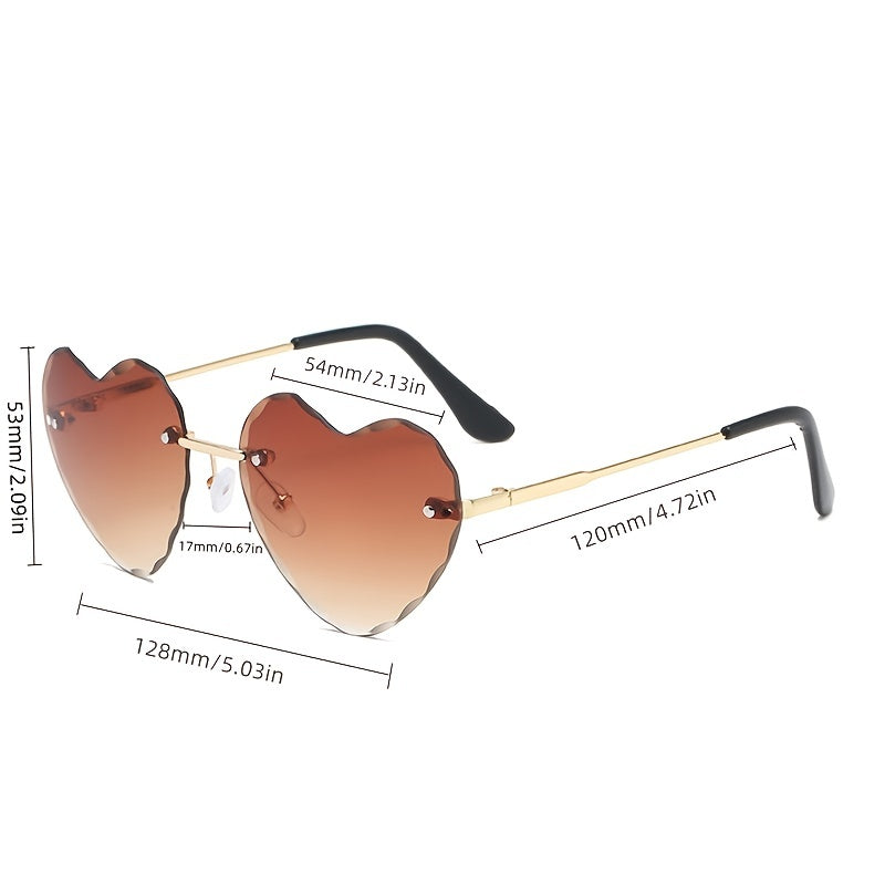 Kids Heart-shaped Sunglasses UV Protection