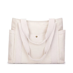 Big Female Canvas Tote Bag for Women School Teens Ladies