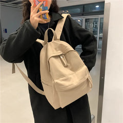 Canvas Womens Backpack Shoulder Bag