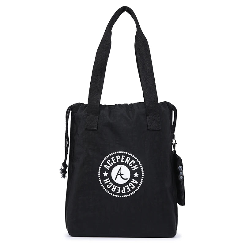 Casual Women Nylon Shoulder Bag Tote Mummy Grocery Shopper Bags