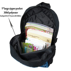 3D Ball Soccerly Pattern Orthopedics Schoolbags for Boys