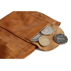 Men's Ultra-Thin Leather Clip Wallet