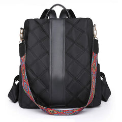 Anti Theft Backpack Women Leather Large School Bags For Girls