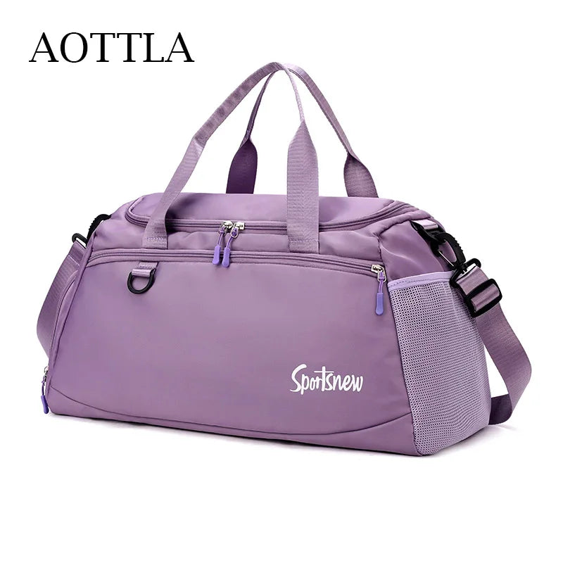 Large Women's Travel Bag for Sports Fitness and Casual Weekend