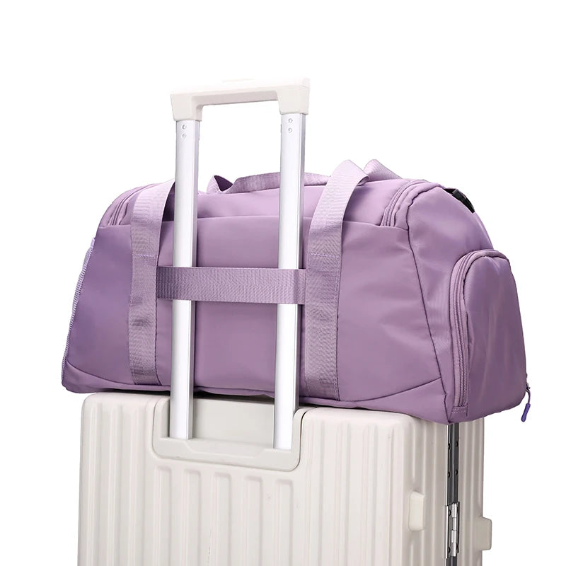 Large Women's Travel Bag for Sports Fitness and Casual Weekend