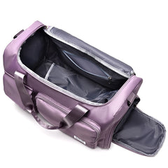 Waterproof Nylon Sports Gym Bag Large Capacity Shoulder Bag for Women